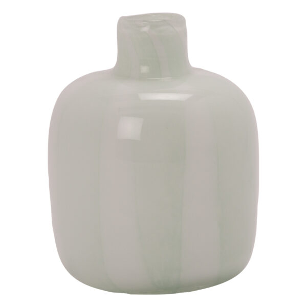 SLIK VASE  HVID/MINT EJA International