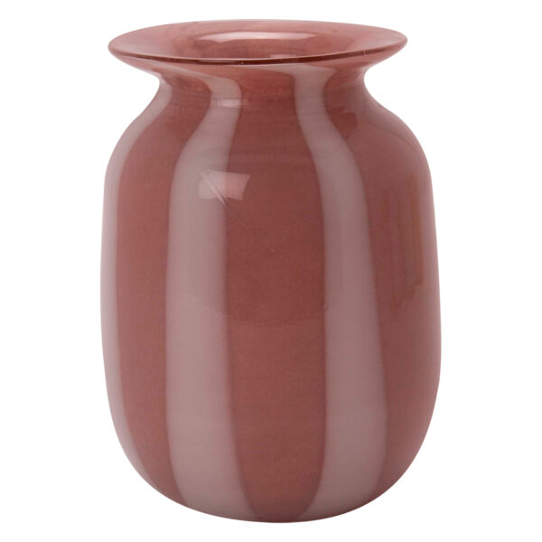 SLIK VASE  HVID/ROSA EJA International