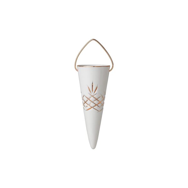 Julepynt - Frederik Bagger - Crispy Porcelain Cone - 1 stk.