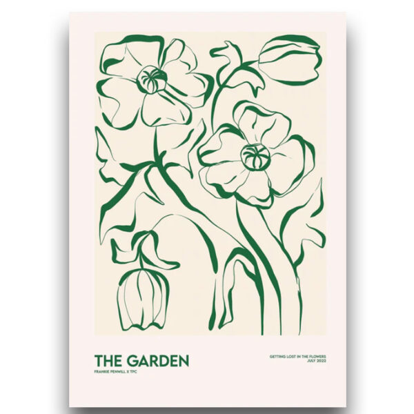 THE GARDEN   PLAKAT Poster & Frame