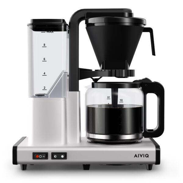 AIVIQ Design Aromatico Automatisk Kaffemaskine - AFC-2101 - Rustfrit stål AIVIQ