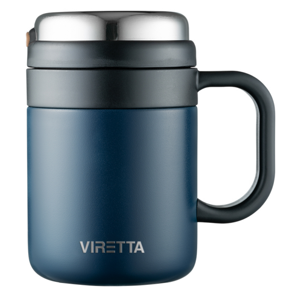 Viretta Premium Kaffe & Te Termokop til rejse - Blå - 500ml Viretta