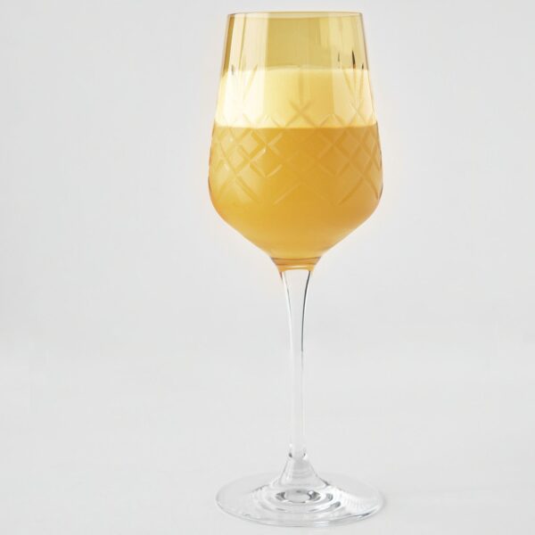 Hvidvinsglas 35 cl - Frederik Bagger - Crispy Madame Citrine, Amber - 2 stk. - Vinglas