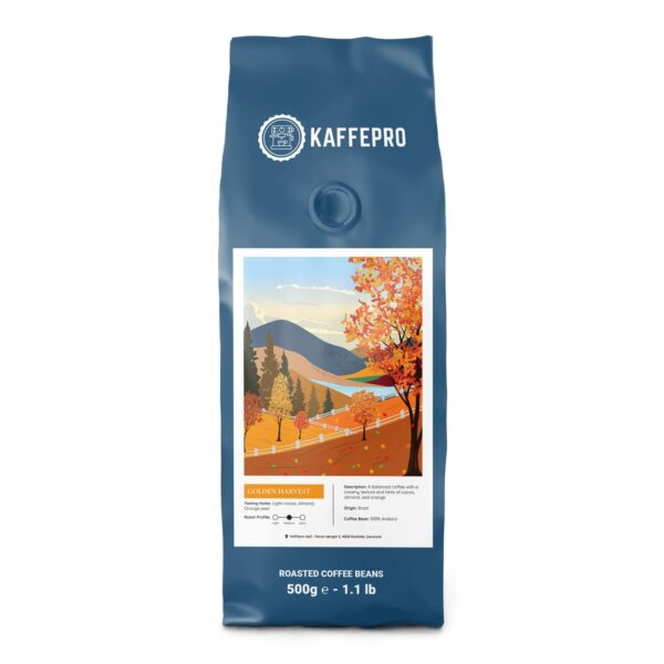 Kaffepro Golden Harvest -  500g Kaffebønner - 500g Kaffepro