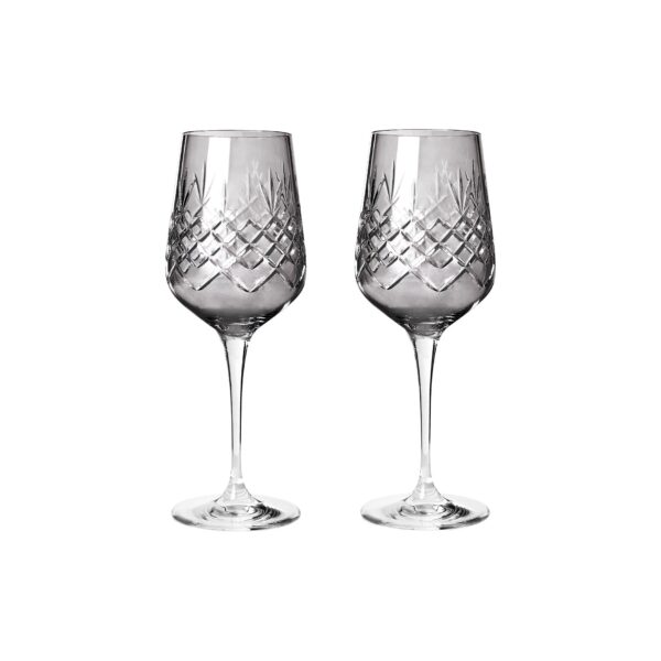 Hvidvinsglas 35 cl - Frederik Bagger - Crispy Madame Dark, Røget - 2 stk. - Vinglas