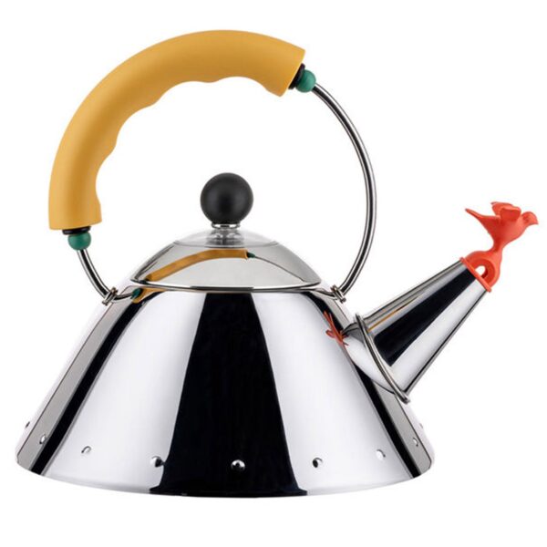 Alessi Kettle kedel 1 liter, gul