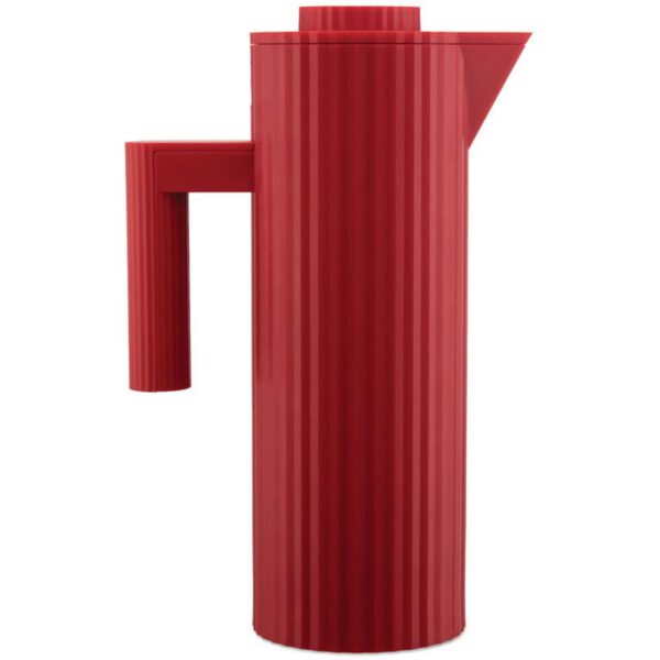 Alessi Plissé termokande 1 liter, rød