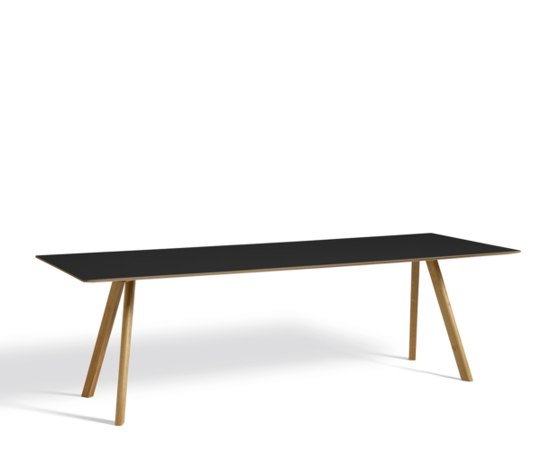 HAY CPH30 2.0 Table - 250x90cm - Sort Linolium