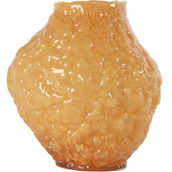 Byon Corallo vase 26 cm medium, gul