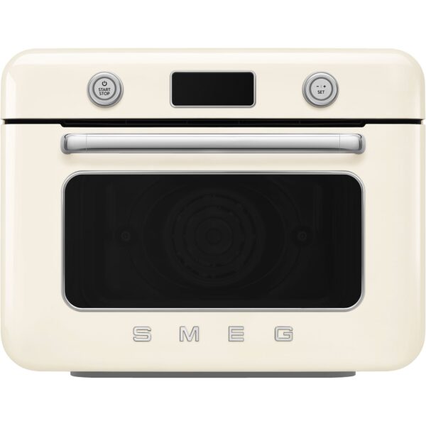 Smeg COF01CREU Fritstående dampovn, creme