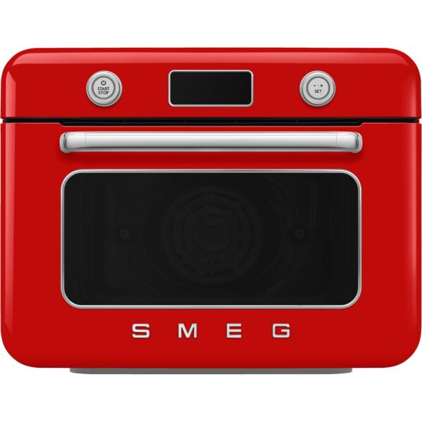 Smeg COF01RDEU Fritstående dampovn, rød