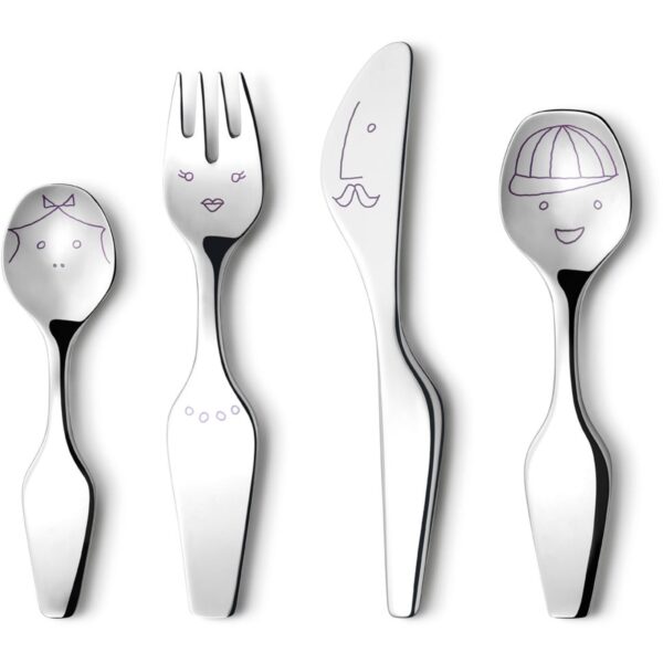 Georg Jensen Alfredo The Twist Familie børnebestik