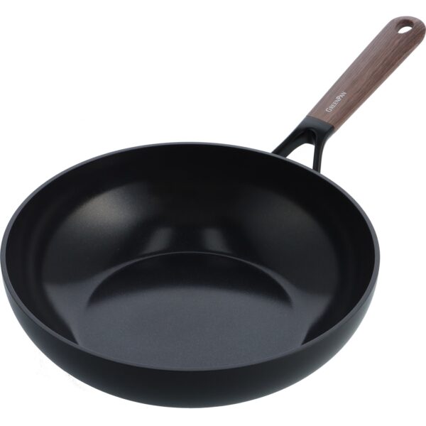 GreenPan Eco Smartshape wok 28 cm, dark wood