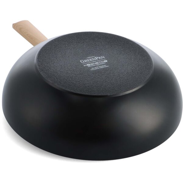 GreenPan Eco Smartshape wok 28 cm, light wood