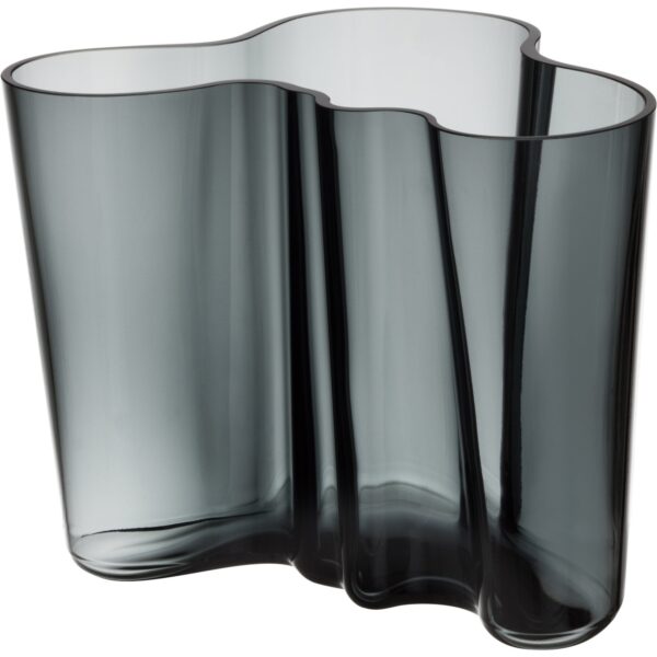 Iittala Aalto Collection vase, 16 cm. mørkegrå