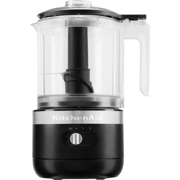 KitchenAid 5KFCB519EBM Ledningsfri mini foodprocessor, mat sort