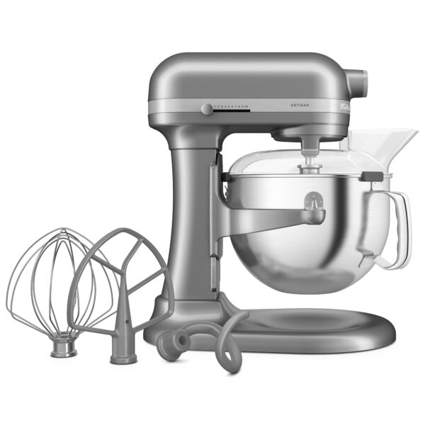 KitchenAid Artisan 5KSM60SPX køkkenmaskine med løftearm 5,6 liter, contour silver