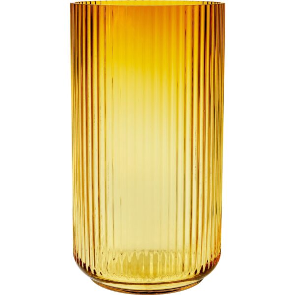 Lyngby Porcelæn Lyngbyvasen 38 cm, glas - amber