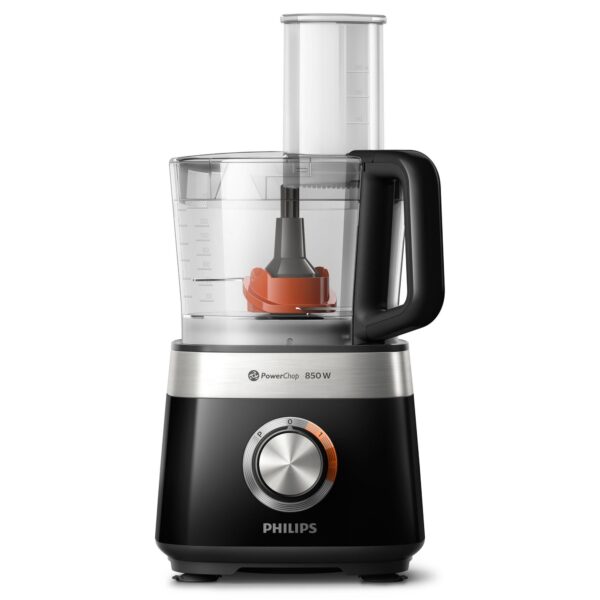 Philips HR7530/10 Viva Collection foodprocessor, 850 watt, sort