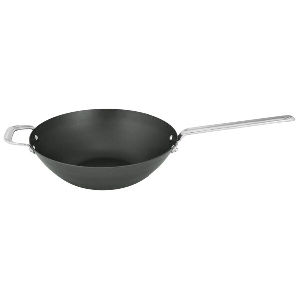 Scanpan Black Iron Wokpande kulstofstål 30 cm