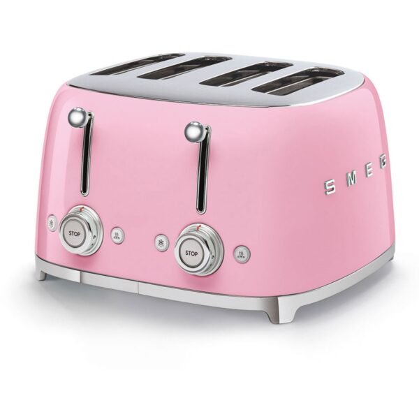 Smeg TSF03 Brødrister - rosa