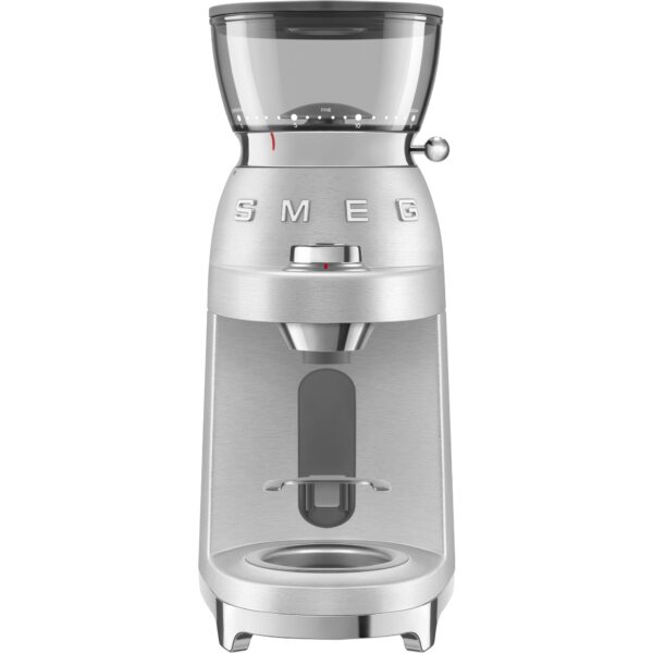 Smeg CGF02SSEU Kaffekværn, sølv