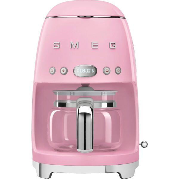 Smeg DCF02PKEU Retro kaffemaskine, rosa