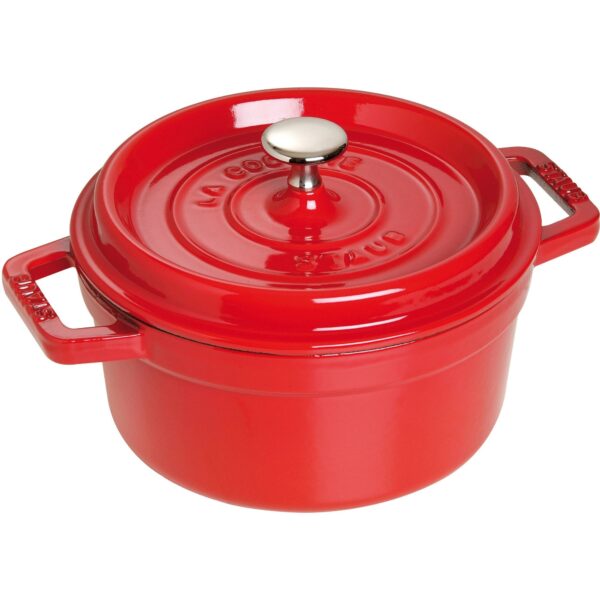 Staub La Cocotte rund cocotte 20cm. 2,2 liter, rød