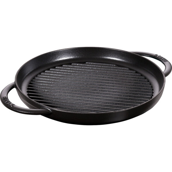 Staub Pure Grill Grillpande 30 cm Sort