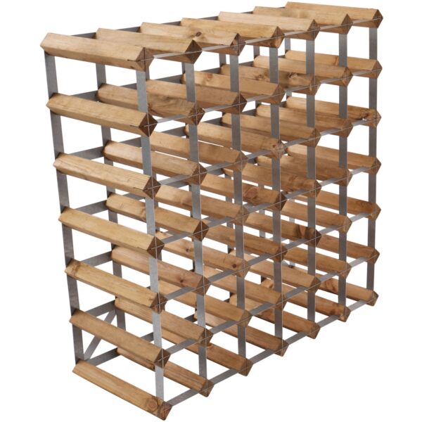 Traditional Wine Racks Vinreol Saml-Selv Lys Eg 42 flasker