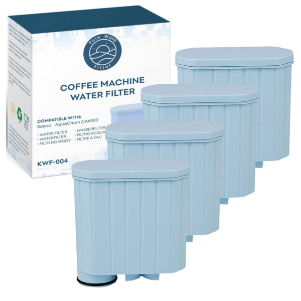 Vandfilter Kompatibel med Philips / Saeco - AquaClean - Pure Wave KWF-004 - 4 Stk. Pure Wave Filters