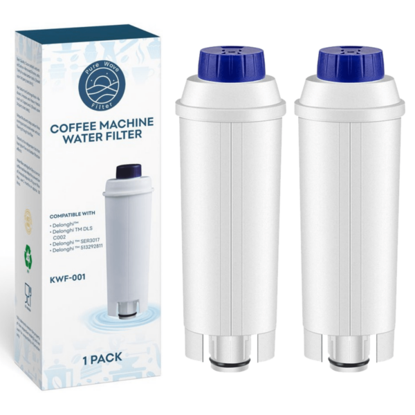 Vandfilter Kompatibelt med DeLonghi - Pure Wave KWF-001 - 2 Stk. Pure Wave Filters