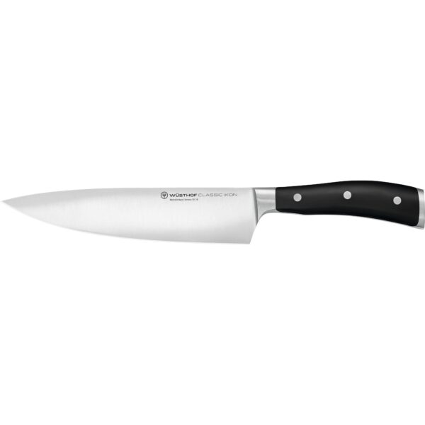 Wüsthof Classic Ikon kokkekniv sort 20 cm.