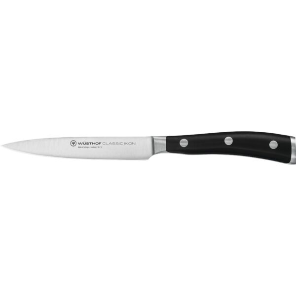 Wüsthof Classic Ikon universalkniv sort 12 cm.