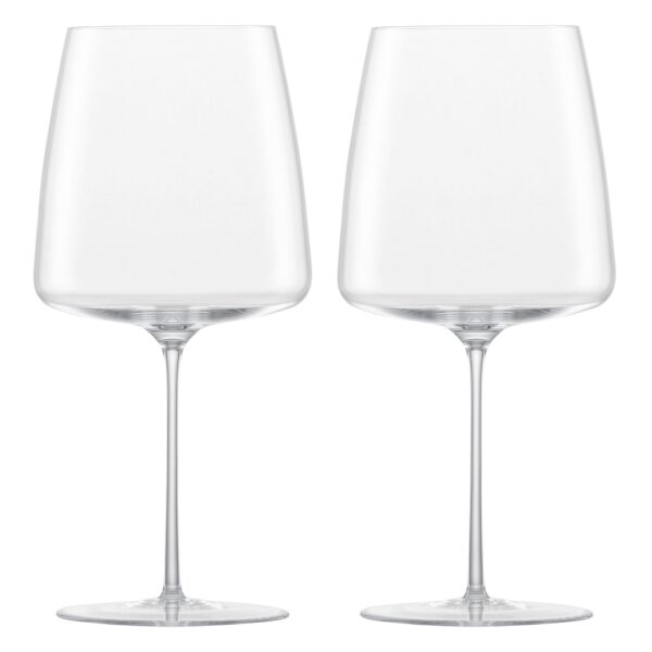 Zwiesel Simplify Fruity & Delicate rødvinsglas 74 cl, 2-pak