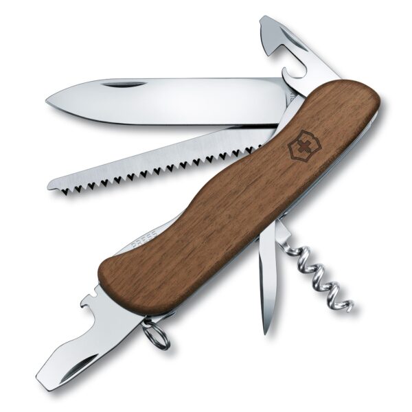 Victorinox Forester Wood lommekniv, valnøddetræ