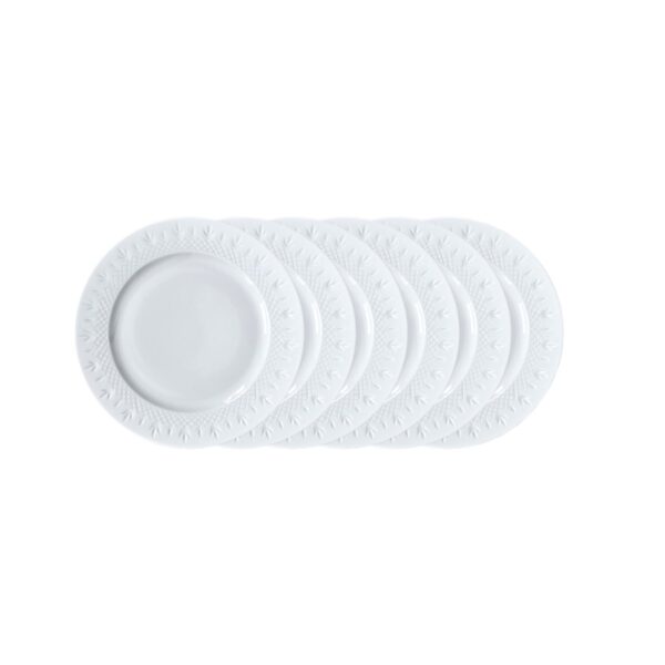 Porcelæn - Frederik Bagger - Crispy Side Plate - 6 stk. - Tilbud