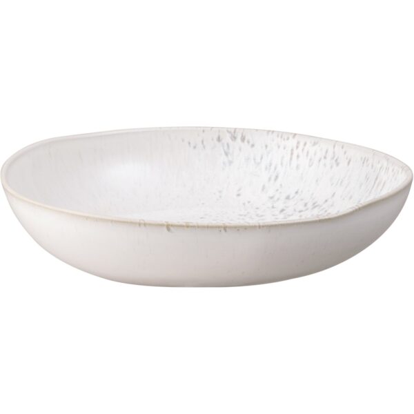 Denby Kiln skål, 29 cm, hvid/grå