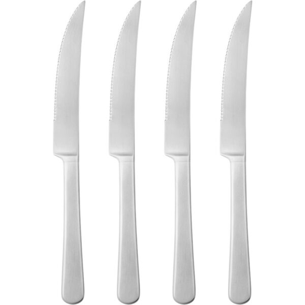 Georg Jensen Copenhagen spisekniv med langt skaft, 4 stk.