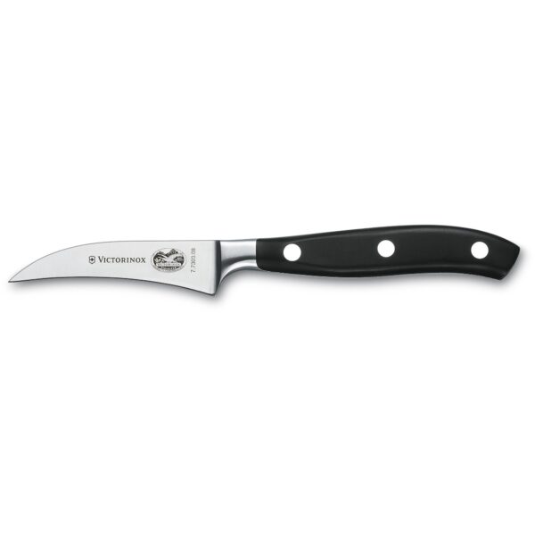 Victorinox Grand Mâitre tournierkniv i sort, 8cm.