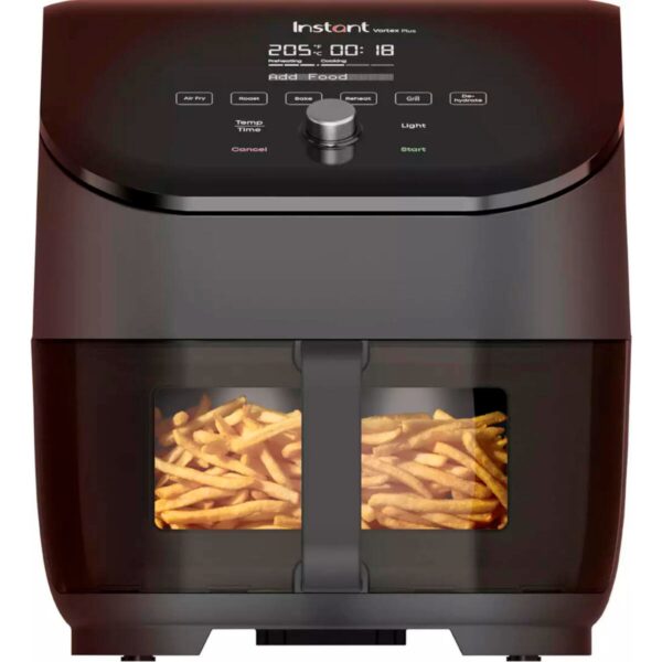 Instant Vortex Plus ClearCook airfryer 5,7 liter, sort