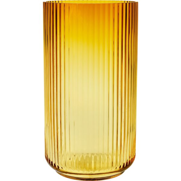 Lyngby Porcelæn Lyngbyvasen 38 cm, glas - amber