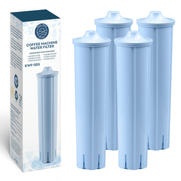 Vandfilter Kompatibelt med Jura Impressa Claris Blue - Pure Wave KWF-005 - 4 Stk. Pure Wave Filters