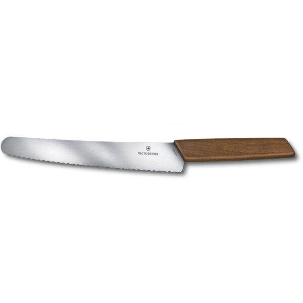 Victorinox Swiss Modern brødkniv 22 cm, valnød