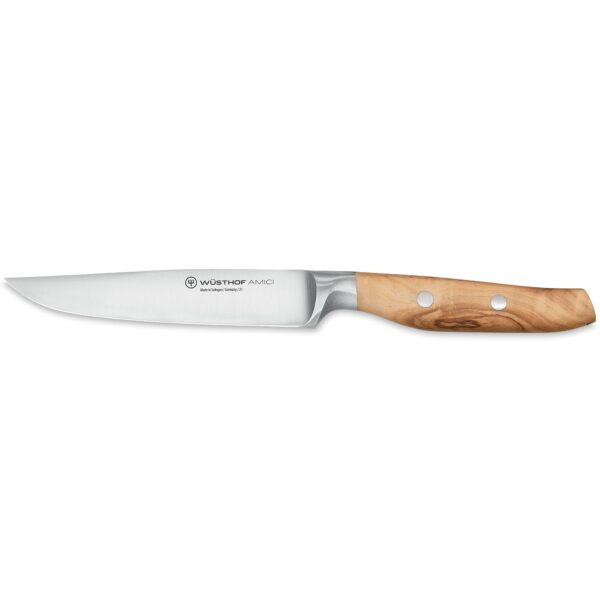 Wüsthof AMICI Steakkniv, 12 cm., Oliventræ