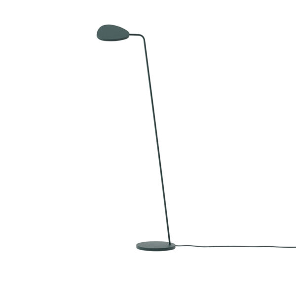 LEAF GULVLAMPE DARK GREEN MUUTO