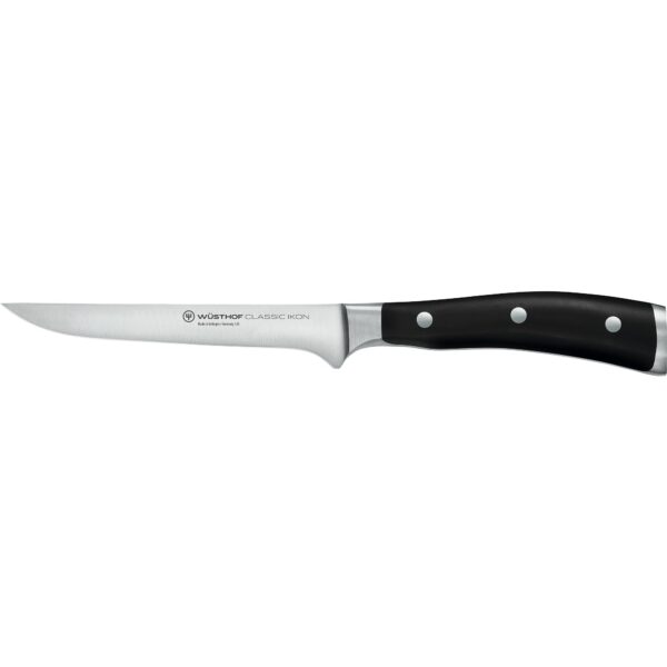 Wüsthof Classic Ikon udbenerkniv sort 14 cm.